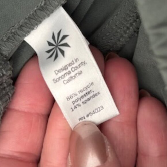 ATHLETA Ruched drawstring joggers with drawstring SIZE 2 - Picture 6 of 6